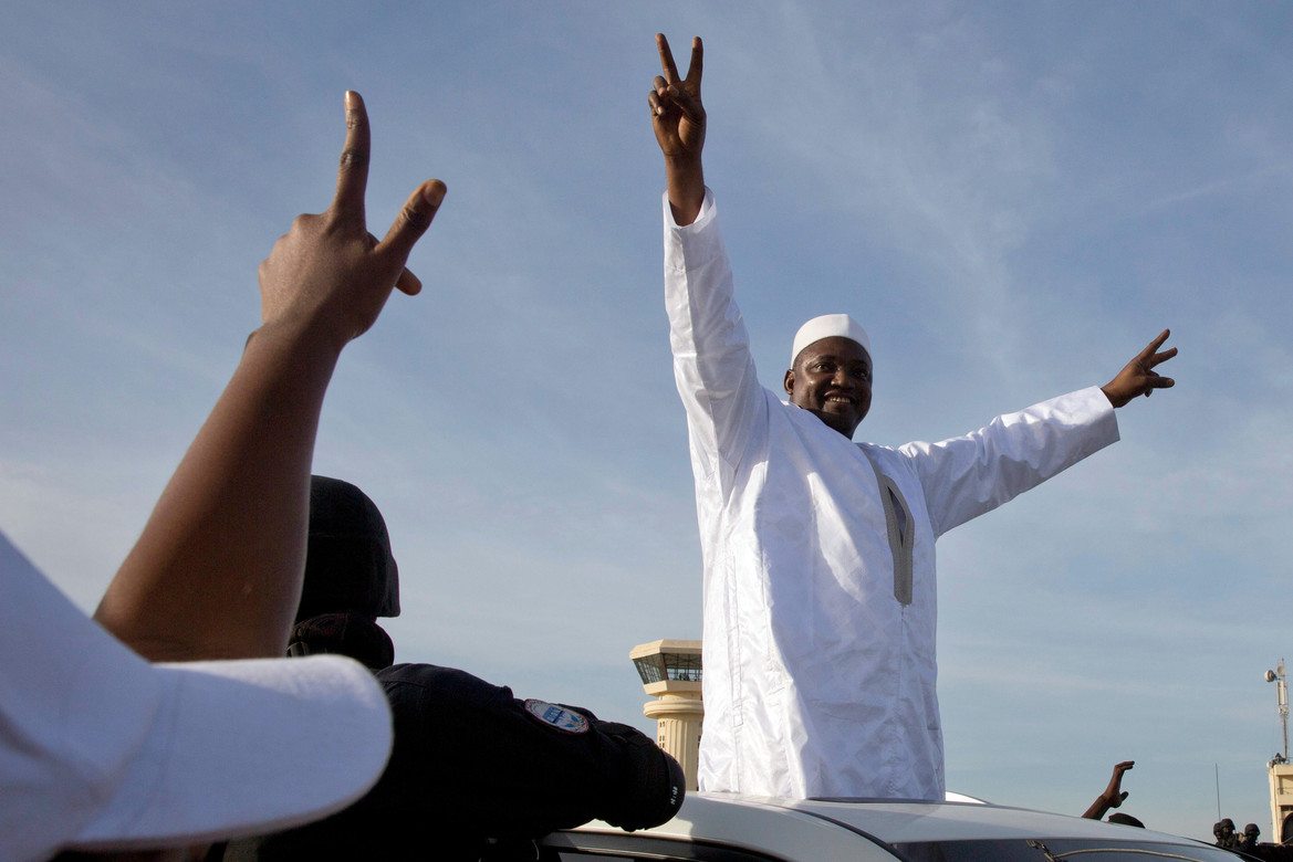 Gambia Adama Barrow takes charge The Habari Network