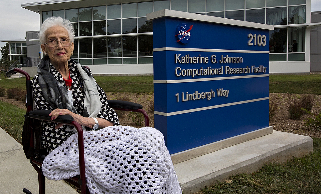 pictures of katherine johnson nasa images
