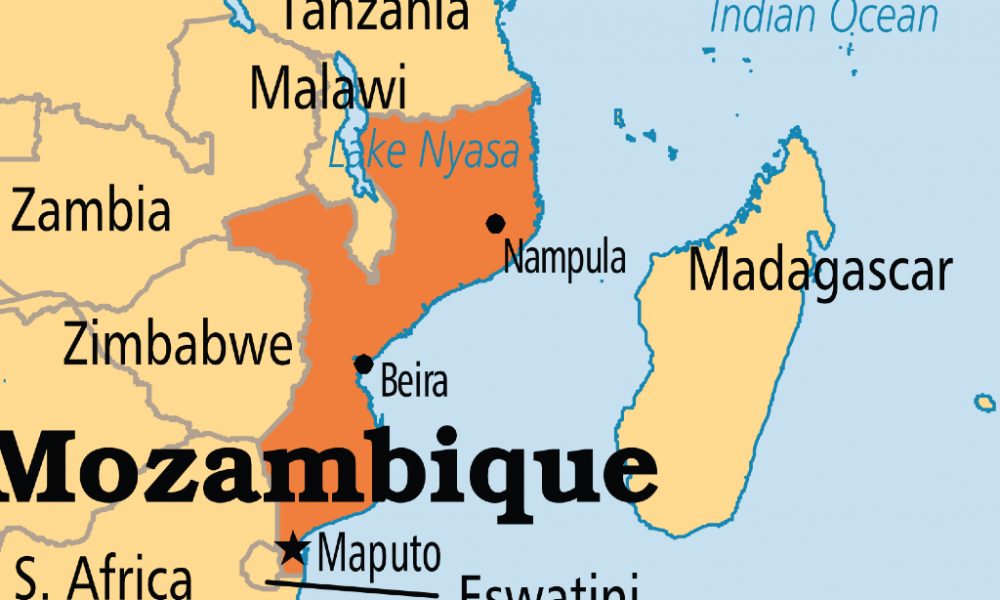 Mozambique Map 1000x600 